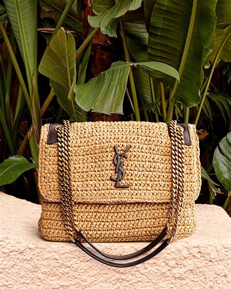 ysl woven bag|yves saint laurent shoulder bag.